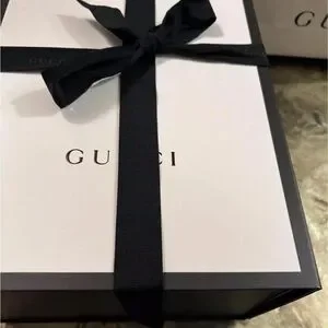 Gucci Black and Cream Designer Box How Gucci defied the luxury industry with sustainable packaging main image 2